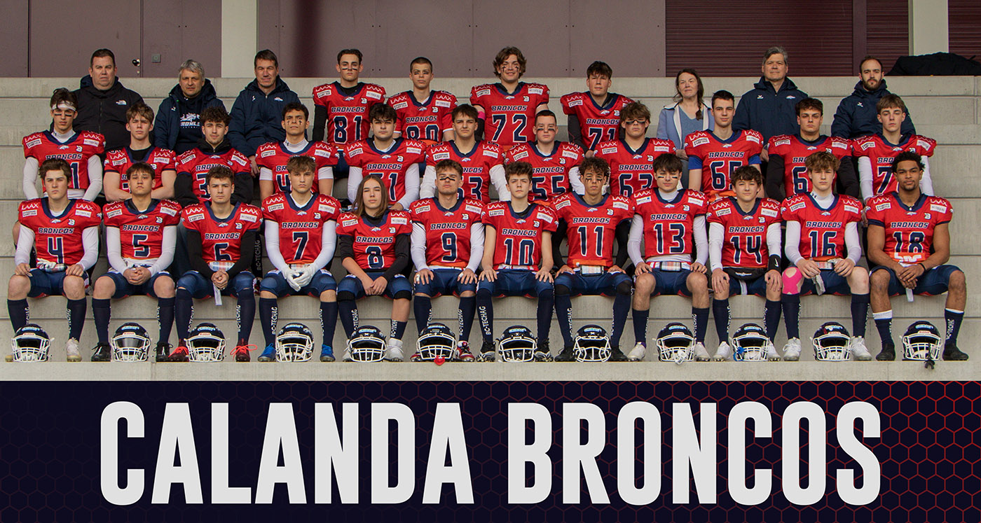 Calanda Broncos U19 Team Lineup